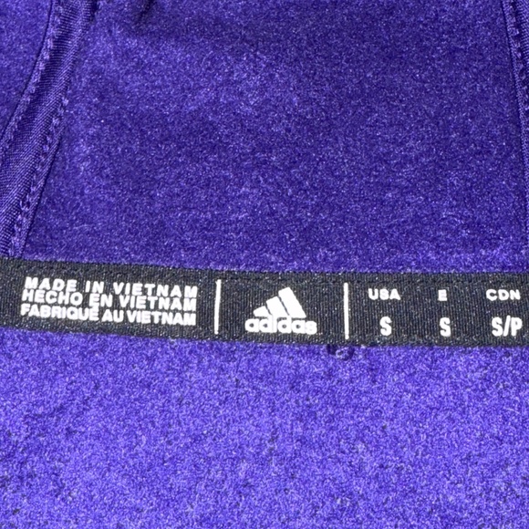 Adidas LA Kings Hockey NHL Purple Pullover Hoodie Sweatshirt Women's Small EUC - Picture 7 of 8